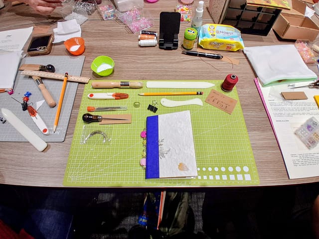 Bookbinding Workshop by Sting & Snout Bindery at PlannerCon: Analog Days
