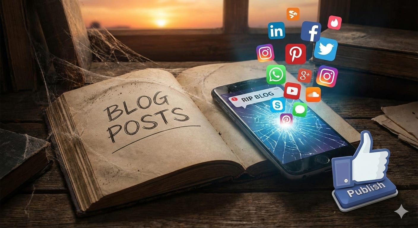 Social media killed my blog, too.